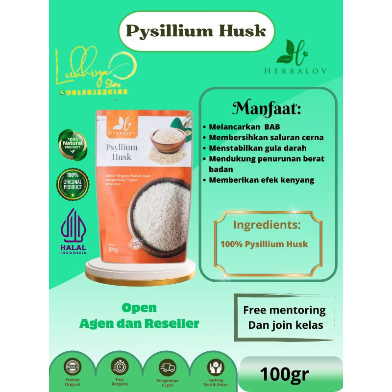 

Pysillium Husk by Herbalov