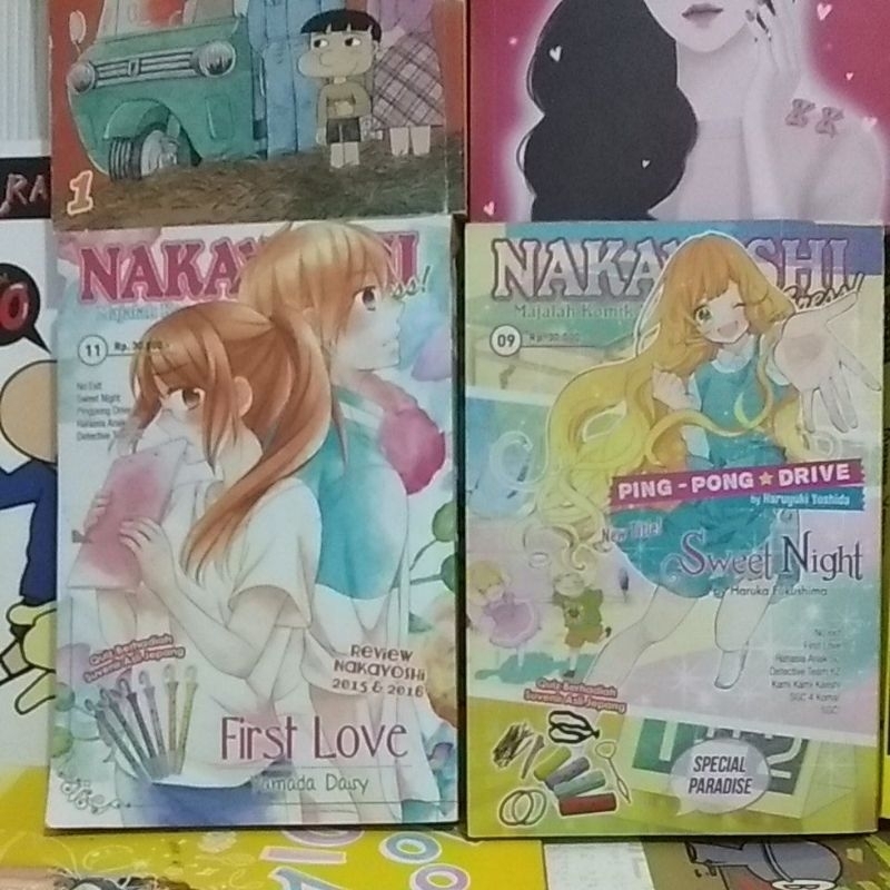 KOMIK JADUL BUKU JADUL komik novel Nakayoshi buku bacaan