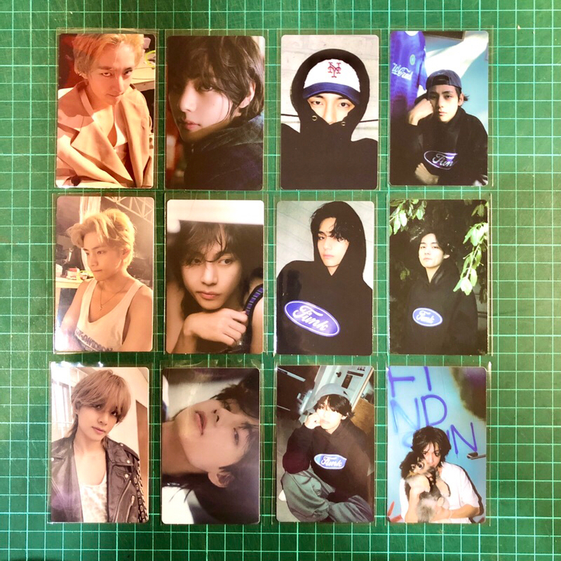 V (Taehyung) - Layover Photocard PC Lucky Draw LD