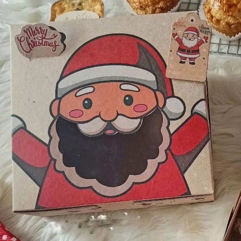 

Box Natal 20x20x7.5 per 100pcs/ dus natal/ packing natal