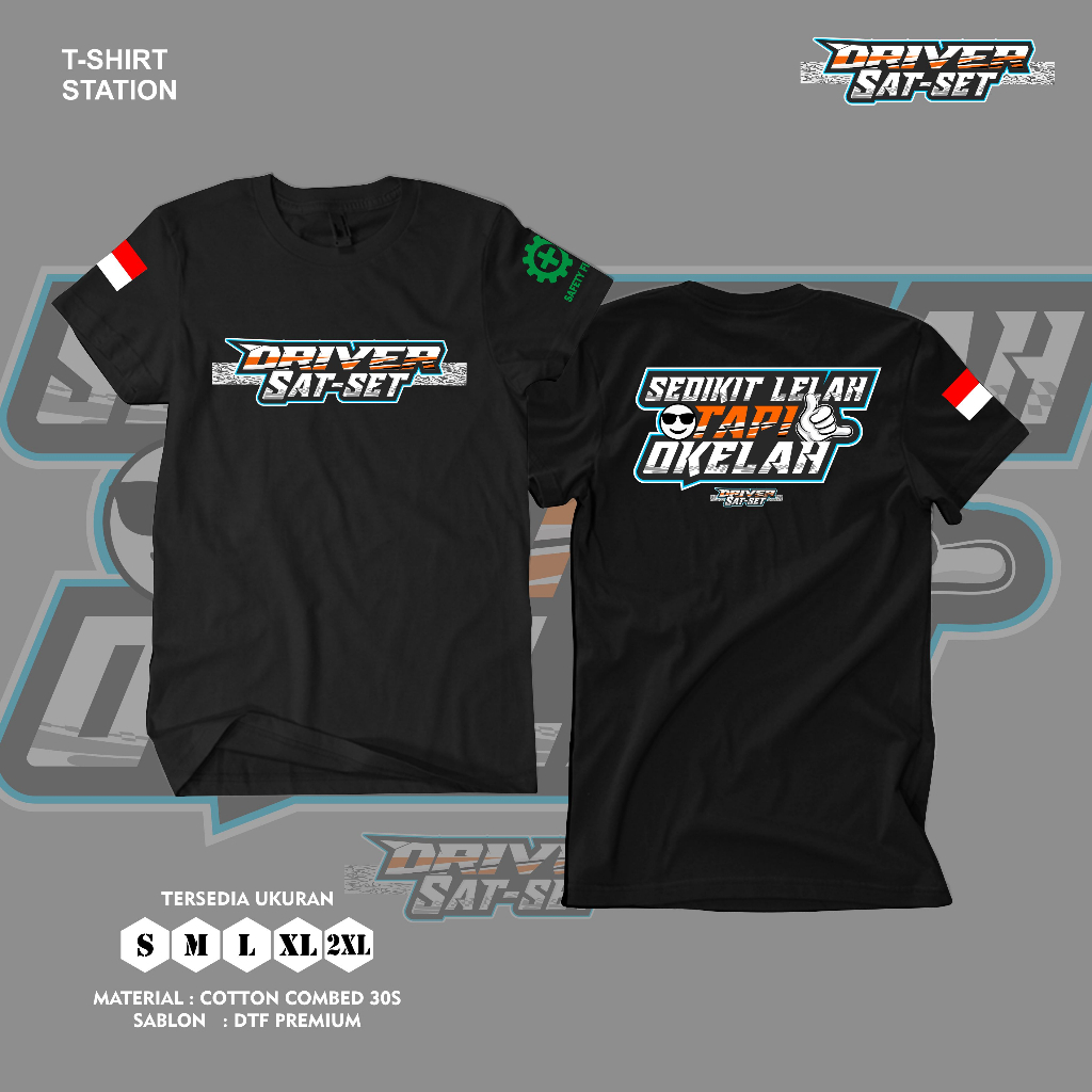 Kaos Driver Sat-Set / Kaos Driver / Kaos Driver Muda ~FREESTIKER