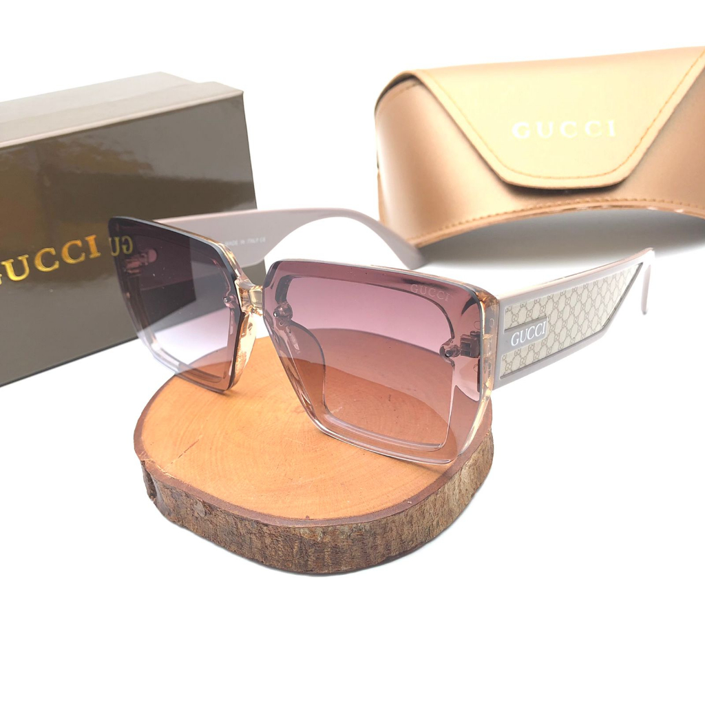 TERLARIS  Kacamata Gaya Wanita Kacamata Fashion Wanita Kacamata Sunglasses Wanita GUCCI A2239 / A704