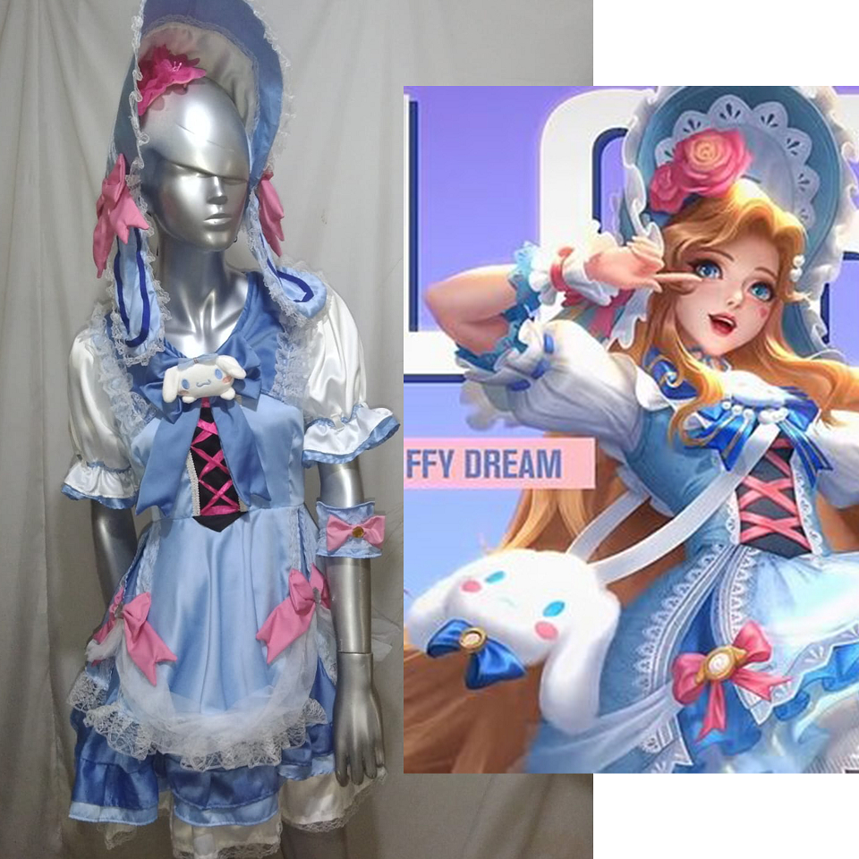 Kostum Cosplay Floryn Mobile Legend Game Dan Anime Custom Request