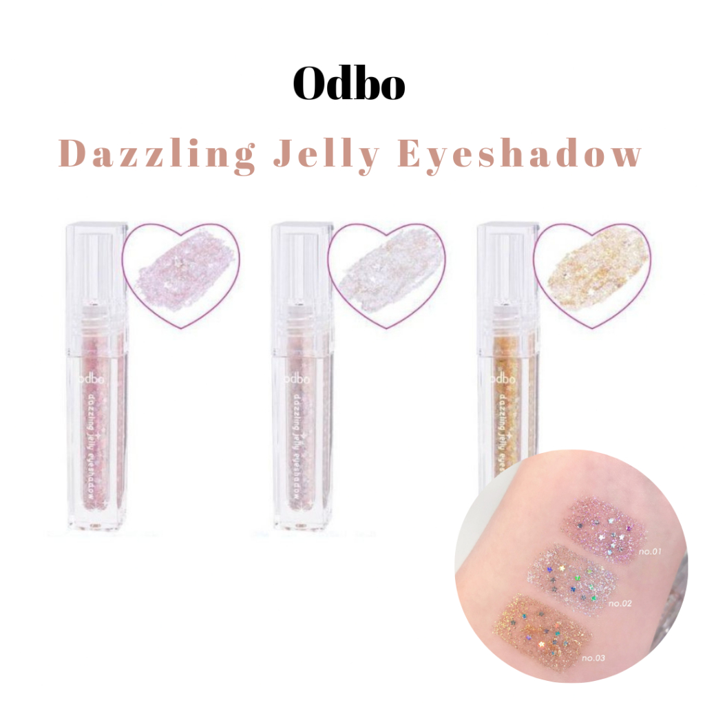 ODBO Dazzling Jelly Eyeshadow Glitter Vegan OD2013