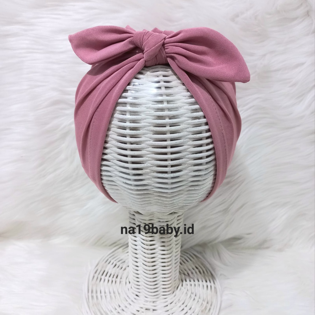 TURBAN ANAK BAYI NEWBORN PITA KELINCI / TURBAN ANAK PEREMPUAN / TURBAN BAYI