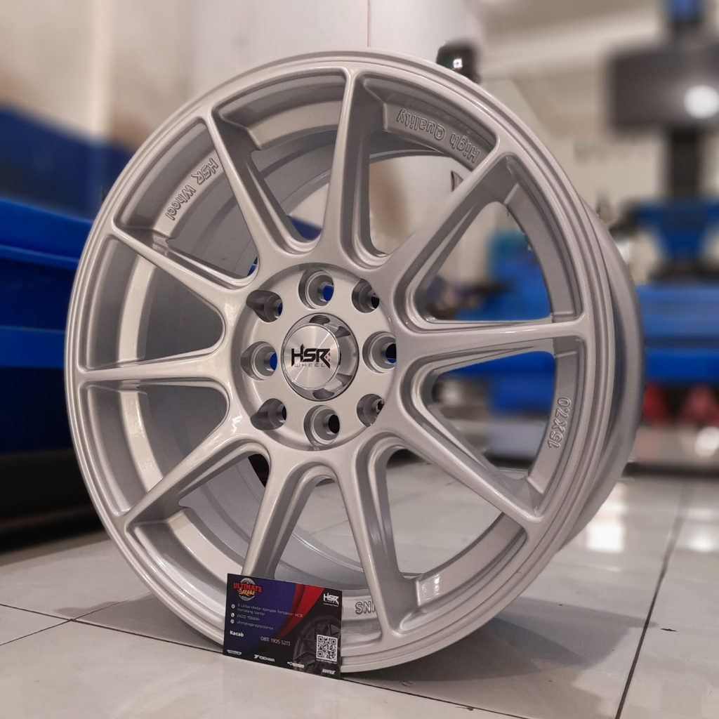 Velg HSR Ring 15 Lebar 7/8 Mobil Livina Baleno Corola Dll