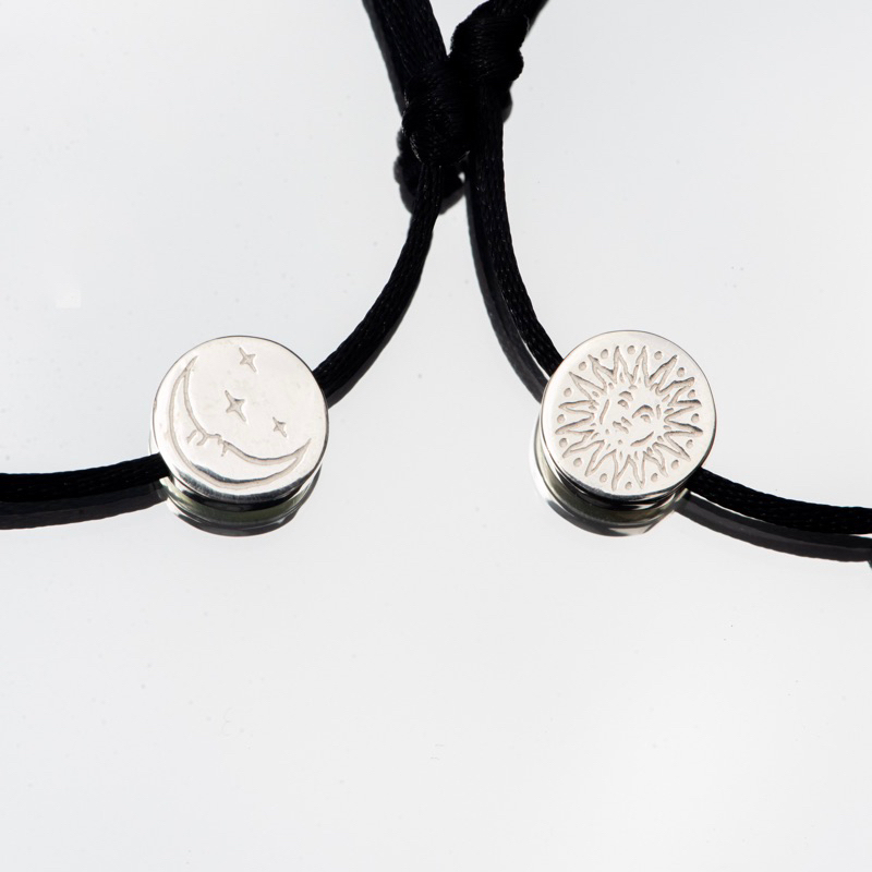 LOST IN BALI - Soleluna Silver Bracelet - 925 Sterling Silver - Gelang Silver - Gelang Tali Perak