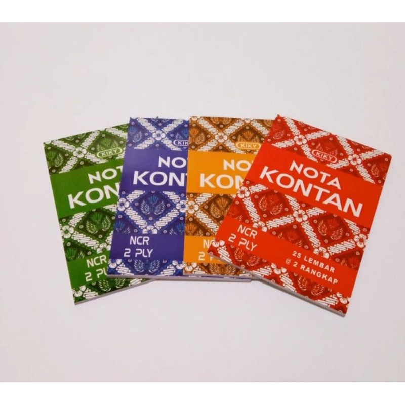 

NOTA KONTAN KECIL 2 FLY NCR 12 pcs