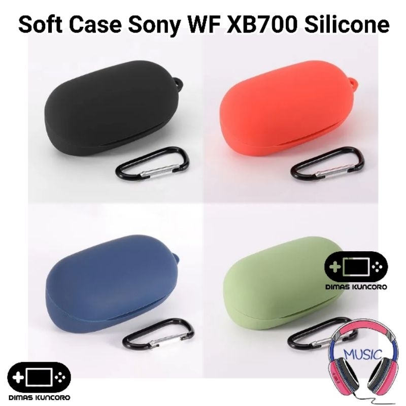 Soft Case Sony WF XB700 silicone silikon xb 700 tws cover protector