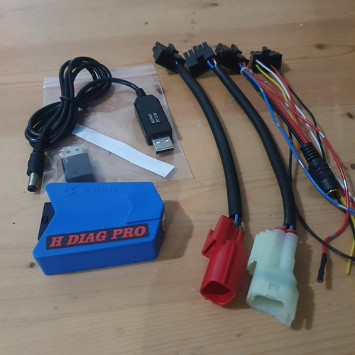 H diag pro flash remap Ecu standar + scan tool