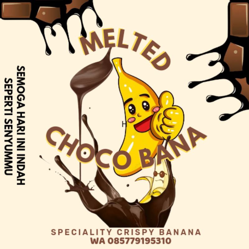 

KRIPIK PISANG COKLAT / MELTED CHOCO BANANA LUMER