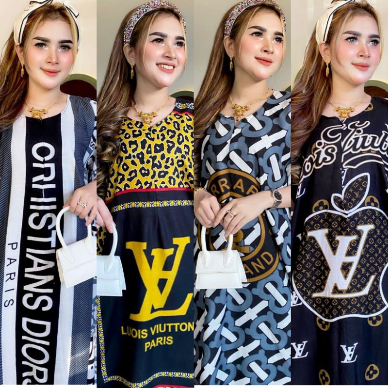 Daster - Diors - Louis - Canhel - Gucci - Leher Sleting - Premium