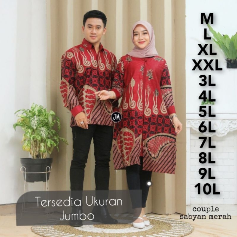 BATIK COUPLE BATIK SERAGAM BATIK JUMBO BIG SIZE KEMEJA JUMBO TUNIK JUMBO TERLARIS TERBARU BATIK FASH