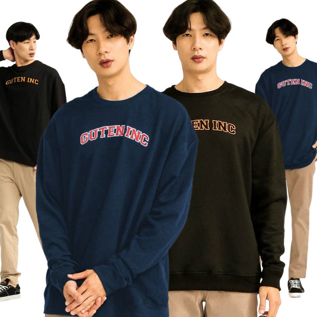 OG College Crewneck - Guteninc / Sweater Bordir Pria Guteninc