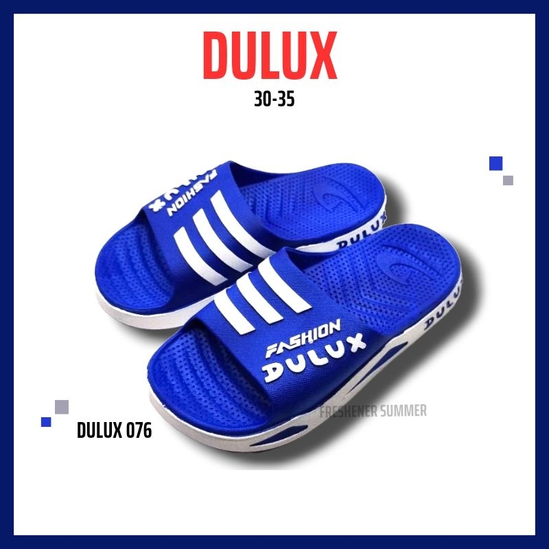 Sandal Anak Laki Laki Slop Karet Slip On Elastis Dulux 076