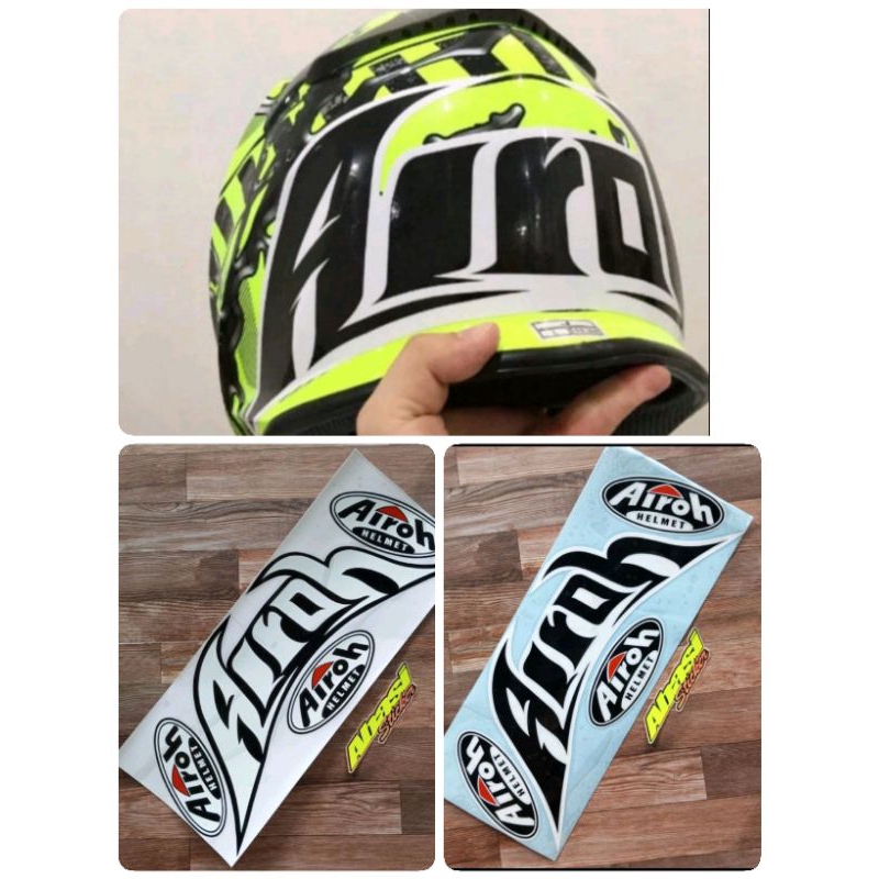 STICKER CUTTING AIROH HELMET