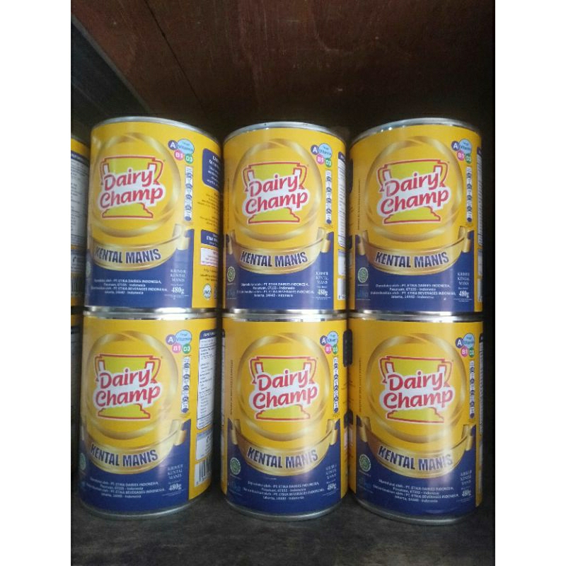 

SUSU KENTAL MANIS DAIRY CHAMP 480 gram / SKM dairy champ 480g