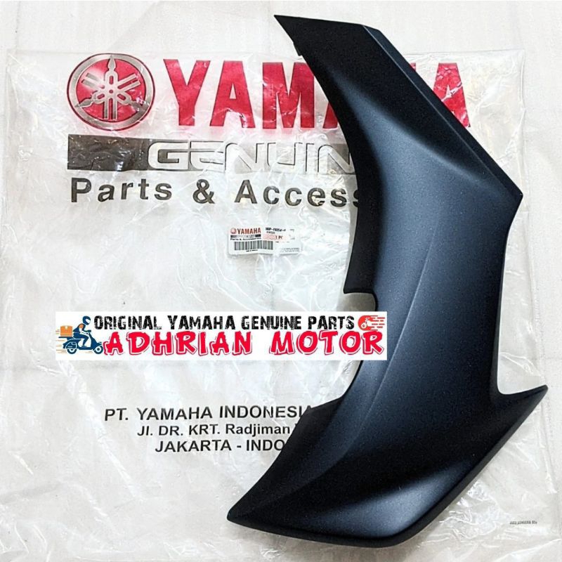 Panel sayap depan body cowling new aerox 155 connected kanan Biru cyber City original Ygp