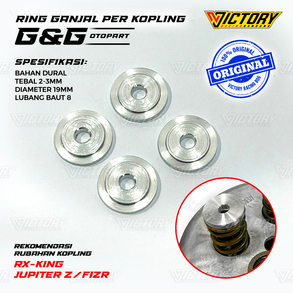 Ring Ganjal Per Kopling SMASH Bahan Dural