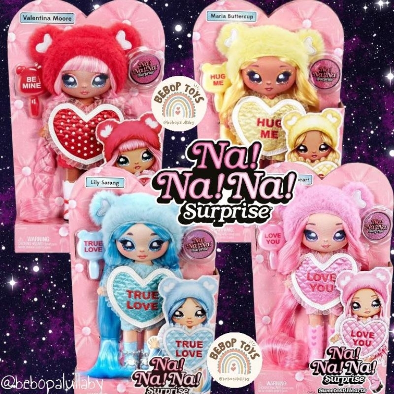 BONEKA NA NA NA SURPRISE DOLL VALENTINA MOORE LILY SARANG NANANA NANANA bukan baby alive