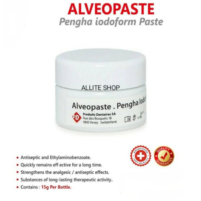 Alveopaste iodoform paste