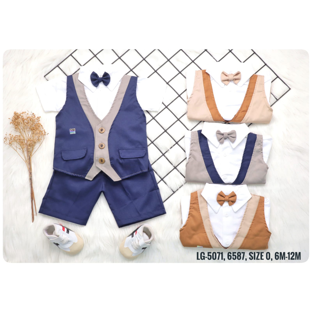 SETELAN ROMPI BAYI COWOK/SETELAN BAJU COWOK