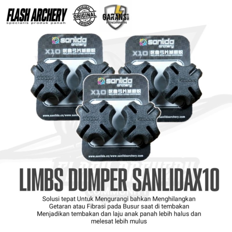 Limbs Dumper Sanlida X10 | Peredam getaran busur Dumper Sanlida X10 | Limbs Damper Sanlida X10
