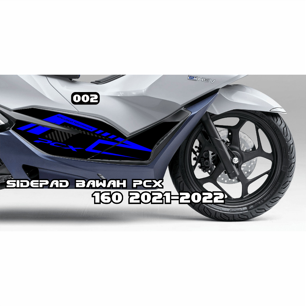 Body Protector - Sticker Tankpad Deckpad No Tidak Timbul Sidepad Bawah All PCX 160 2021 / Aksesoris 