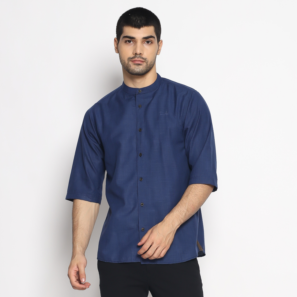 Binauf kemeja koko japanese style Ryo / kemko lengan 3/4 / baju muslim harian