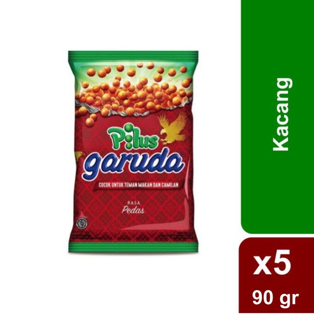 

Garuda Kacang Pilus Premium Pedas 90 gr x5