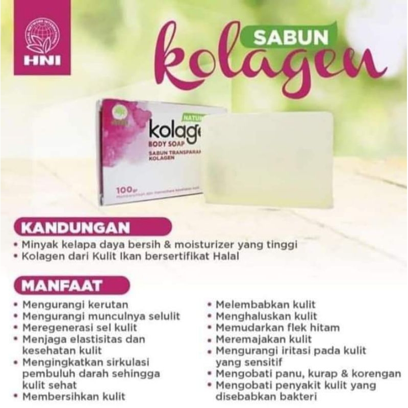 Sabun Kolagen HNI