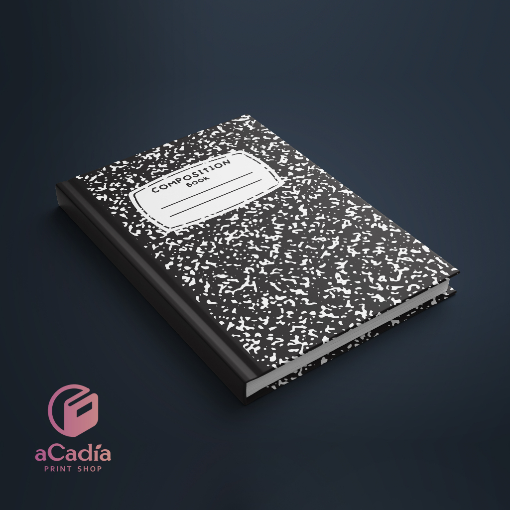 

[ BERGARIS ] Composition Book Hardcover A5 Hitam