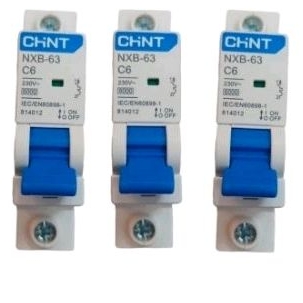 MCB 1 Phase Chint 2A,4A,6A,10A,16A,20A,25A,32A,40A MCB Biru 1p
