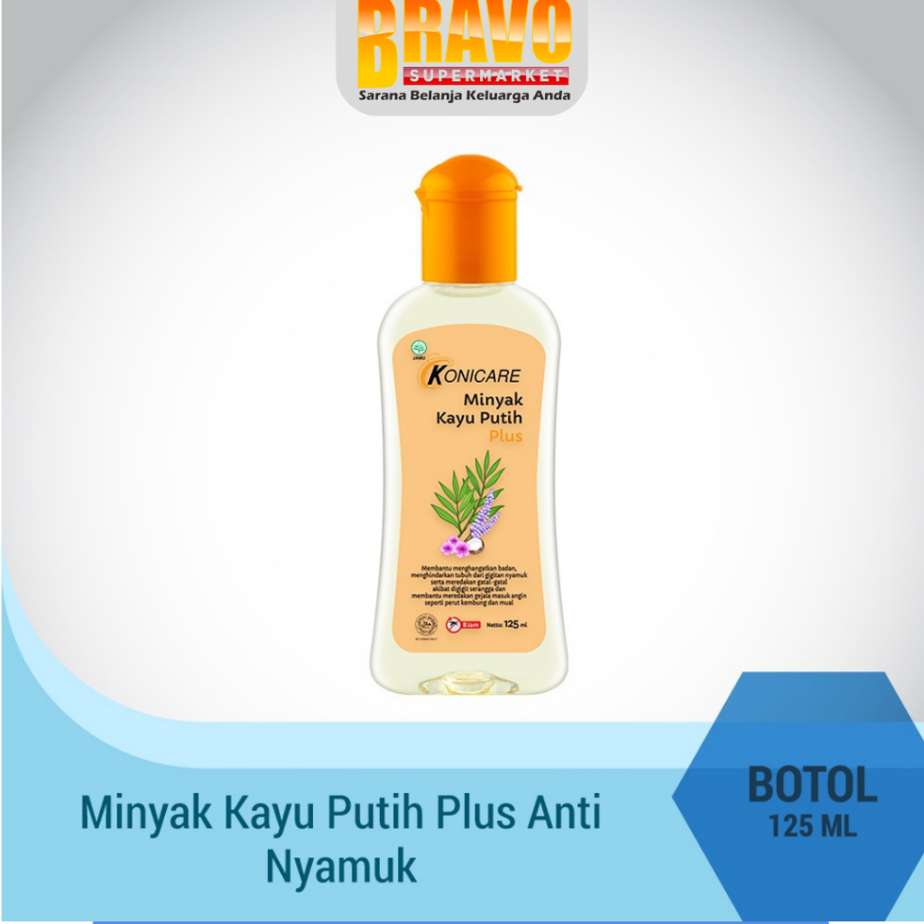Bravo Bojonegoro - Konicare Minyak Kayu Putih Botol 125ML