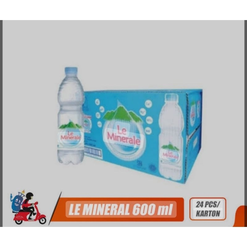 air mineral le mineral 600ml 1 dus