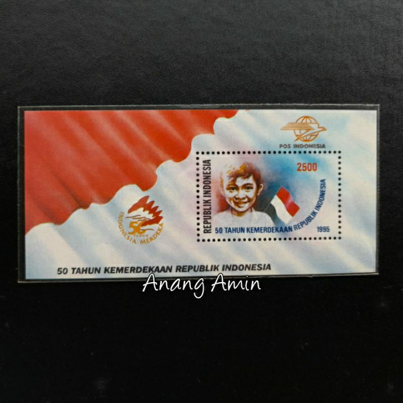 

LOT.F247 PRANGKO INDONESIA SS-116 50TH KEMERDEKAAN REP. INDONESIA 1995
