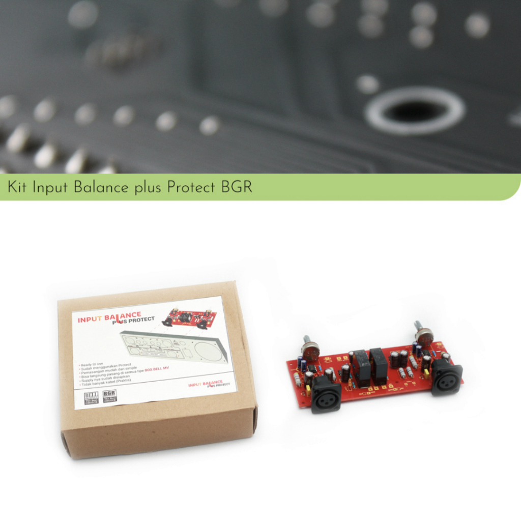 Input Balance Stereo plus Protect by BELL BGR