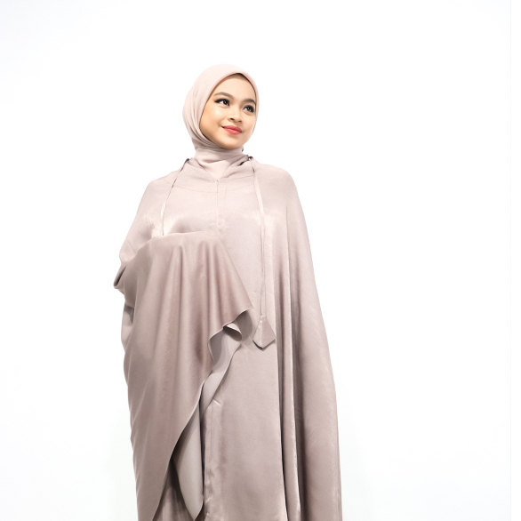 Kairo - Mukena Dewasa kapadokia Polos Series Allsize | 2in 1