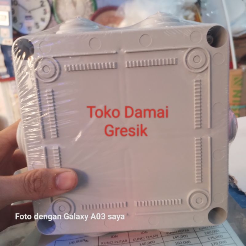 MG Junction Box Rectangular 150x150x60