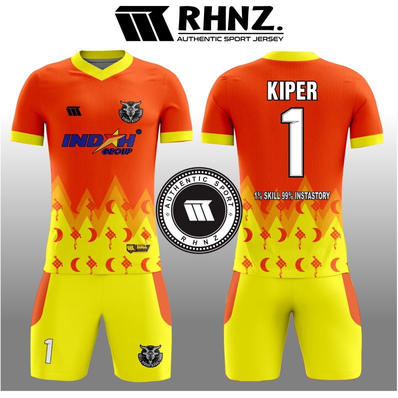 JERSEY PRINTING KIPER TERBARU 2023/STELAN FREE CUSTOM NAMESET DAN DESAIN/KAOS OLAHRAGA SEPAK BOLA JU