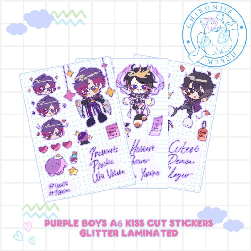 VTUBER - Purple boys collab (Uki violetta, Shoto, Shu Yamino)