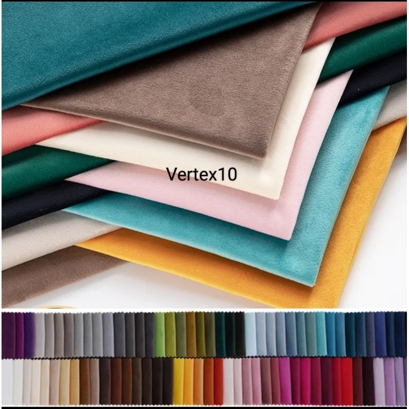 Kain Suede Meteran/Bahan Suede Import Meteran/Bahan Jaket/Bahan Tas/Bahan Sofa/Bahan Celana/Bahan Ro