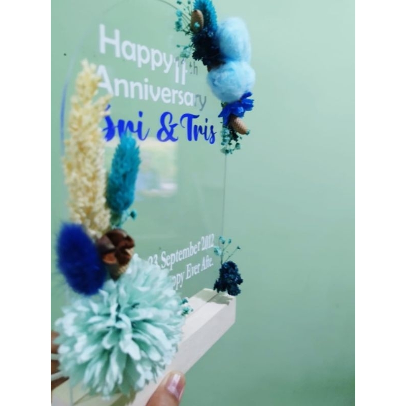 

Acrylic LED Costum Kado Hadiah Haisan dinding Dan Ulang Tahun