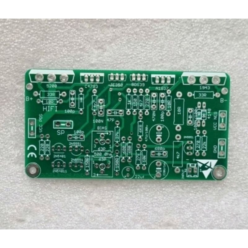 pcb ocl hifi Bandarpower terbaru