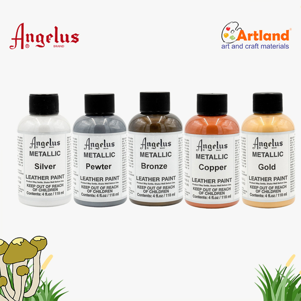 

Angelus Acrylic Leather Paint 118 ml | Metallic