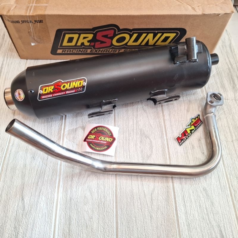 knalpot drsound vario 125/150 new copy cms adem ngebas