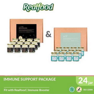 

REALFOOD BUNDLE ROYAL WELLNESS 12 BTL & STAY FIT 12 BTL (24 JAR)