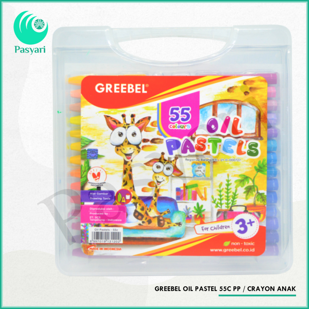 

GREEBEL OIL PASTEL 55C PP / CRAYON ANAK