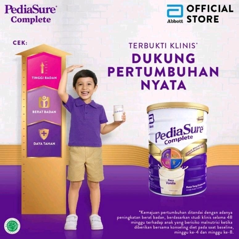 Pediasure PediaComplete 850 gr (BUKAN TripleSure) Susu Peninggi Badan