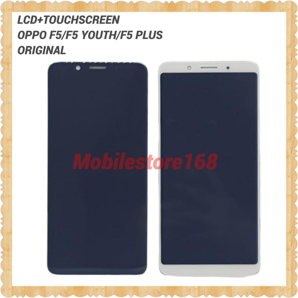 LCD TOUCHSCREEN OPPO F5 - F5 YOUTH - F5 PLUS LCD TS FULLSET ORIGINAL
